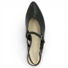 Paloma - 81.524.27 Black Sling back with straps - Escarpin Gabor 8, 8.5, 9, 9.5 - Shoesissime
