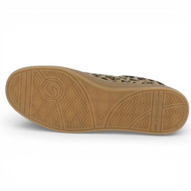 D2C06-90 - Sneakers Léopard Remonte - Baskets femme grande taille - Shoesissime