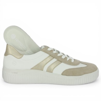 Baskets mode femme grande taille semelle amovible Shoesissime, vue détails