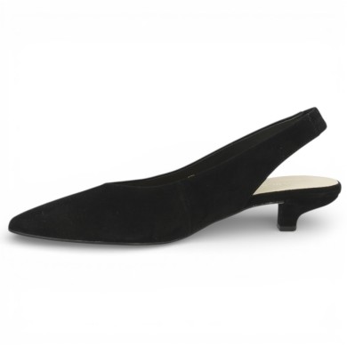 Petit talon noir femme 42, 42.5, 43, 44 Shoesissime, vue intérieure