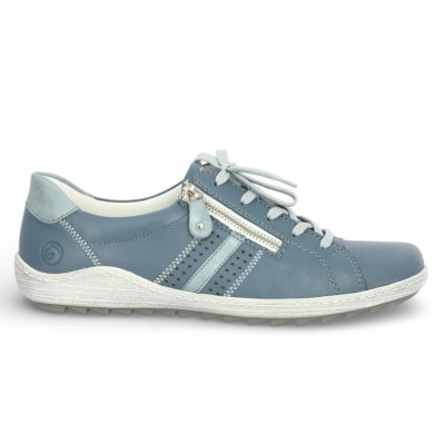 R1432-15 - Blue Remonte sneakers - Women's large size sneakers - Shoesissime
