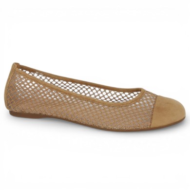 84.116.47 - Black mesh ballerina Gabor - Mesh ballerinas 42, 43, 44, 45 - Shoesissime