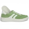 D3E00-52 - Baskets verte et blanche Remonte - Sneakers femme grande taille - Shoesissime