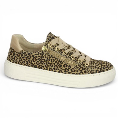 86.465.90 - Gabor leopard sneakers - Chaussures Gabor grande size - Shoesissime