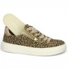 Baskets Léopard femme grande taille semelle amovicle Gabor Shoesissime, vue détails