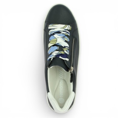 Baskets Remonte femme grande taille bleu marine été 2026 Shoesissime, vue dessus