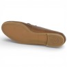 D0K13-24 - Mocassin femme cuir marron à chaine - Mocassin Remonte 42, 43, 44, 45 - Shoesissime