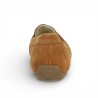 D3K00-22 - Moccasin velours camel confort - Moccasin grande taille - Shoesissime