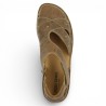 Sandale Rosalie 03 camel grande pointure femme Josef Seibel, vue dessus