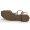 Lola - Sandalette femme camel Géo Reino  - Sandales grande taille - Shoesissime
