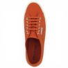 Baskets toile femme 42, 43, 44, 45 Superga Shoesissime terracotta - brique, vue dessus