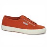 Tennis toile femme grande taille Superga Shoesissime terracotta - brique, vue profil