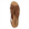 D3674-24 Sandale Camel Remonte camel grande taille femme Shoesissime, vue dessus