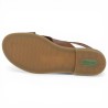 D2674-24 - Nu-pieds Remonte femme camel - Sandales plates 42, 43, 44, 45 - Shoesissime