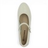 babies plates blanc cassé femme 42, 43, 44, 45 Shoesissime, vue dessus