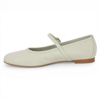 babies plates blanc cassé femme grande pointure Shoesissime, vue intérieure