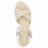 Nadège - Small pale pink heel sandal - Gabor large size sandals - Shoesissime