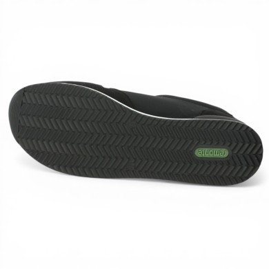 D1316-03 - Baskets plateforme noir et léopard - Chaussures Remopnte 42, 43, 44, 45 - Shoesissime