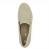 D3K00-60 mocassin Remonte beige clair grande pointure femme Shoesissime, vue dessus