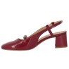 Babies vernis rouge femme 42, 43, 44, 45 Shoesissime, vue intérieure