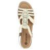 R3605-90 Sandale Remonte grande pointure confort élastiquée Shoesissime, vue coté