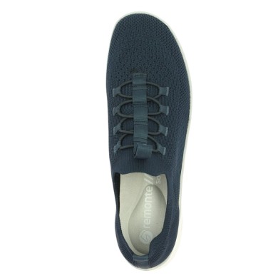 D3G00-14 baskets stretch bleu marine femme grande pointure Remonte, vue dessus