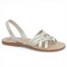 Jade - Minorquine gold straps 42, 43, 44, 45 - Sandals Ria grande taille femme - Shoesissime