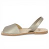 Adele - Sandale Minorquine Taupe Femme - Sandal Ria 42, 43, 44, 45 - Shoesissim