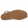 Eve - Nu-pieds Ria Menorca nubuck taupe - Sandale Ria grande pointure - Shoesissime