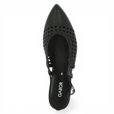 Denise - 81.631.27 Sling back femme grande taille - Chaussures Gabor grande pointure Paris - Shoesissime