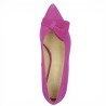 escarpin rose fushia grande pointure Shoesissime, vue dessus