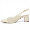 talon sling back beige clair femme 42, 43, 44, 45 Shoesissime, vue intérieure
