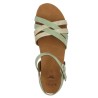 Laura - Sandale Mustang verte - Nu-pieds Mustang grande taille femme - Shoesissime