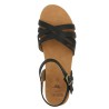 Laura - Nu-pieds noir Mustang - Sandales femme Mustang grande pointure - Shoesissime