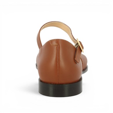 Eden - Women's brown closed sandal large size - Sandale Pecheur 42, 43, 44, 45 - Shoesissime