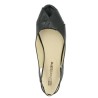 ballerine noire sling back grande taille Shoesissime, vue dessus