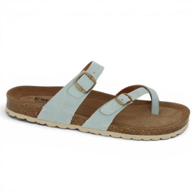 mule réglable entredoigts femme 42, 43, 44, 45 Shoesissime, vue profil