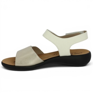 Nu-pieds femme réglable grande pointure semelle amovible Ibiza 13 Josef Seibel, vue coté