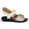 Sandale semelle amovible Ibiza 13 Josef Seibel femme 42, 43, 44 Shoesissime, vue détails