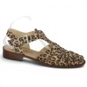 sandale pecheur léopard 42, 43, 44, 45 Shoesissime, vue profil