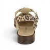 Médusa - Sandale léopard enveloppante - Sandale pécheur femme 42, 43, 44, 45 - Shoesissime