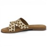 Hope - Claquette H léopard femme - Mules grande taille - Shoesissime