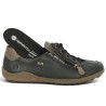 Baskets femme 42, 43, 44, 45 Semelle amovible et fermeture éclair Remonte Shoesissime, vue détails
