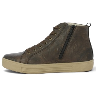 Gaetane - Brown Women's Remonte D0974-25 Sneakers - Remonte Sneakers in Plus Sizes - Shoesissime