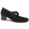 Nadia - Black Strappy Pumps, sizes 42, 42.5, 43, 44 - Gabor Plus-Size Shoes - Shoesissime