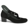 Nadia - Escarpin noir à bride 42, 42.5, 43, 44 - Chaussures Gabor grande taille - Shoesissime