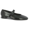 Soizic - Babies vernis noir femme grande taille - Chaussures Gabor 8, 8.5, 9, 9.5 - Shoesissime