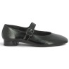 Soizic - Babies vernis noir femme grande taille - Chaussures Gabor 8, 8.5, 9, 9.5 - Shoesissime