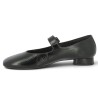 Soizic - Babies vernis noir femme grande taille - Chaussures Gabor 8, 8.5, 9, 9.5 - Shoesissime