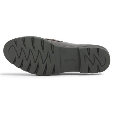 Lyna - Mocassin femme vernis bordeaux - Mocassin Remonte 42, 43, 44, 45 - Shoesissime